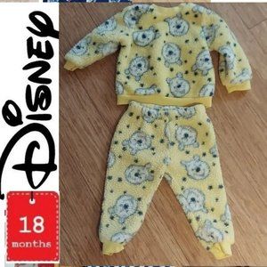 Pooh two piece fleece outfit, 18 months